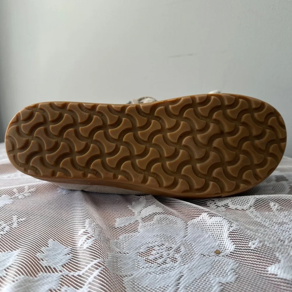 Birkenstock Bend Low Sneakers Mens 8 Womens 10 Sand Suede Good‎ Gum Sole EU 41